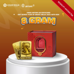 emas imlek year of the snake 8 gram